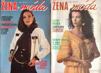 Žena + móda (1987–1991) – retro časopisy - 3