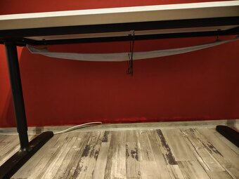 IKEA BEKANT stůl 160×80 cm – bílá/černá - 3