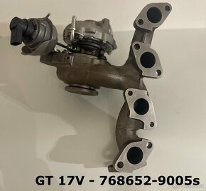 Turbodmychadla Garrett - 3.0 TDI/2.0 TDI/2.0 TFSI/1.6 HDI - 3