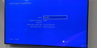 - PS4 Sony Cuh-2016A 500GB s krabicí - - 3