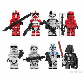 Rôzne figúrky Star Wars 1 (8ks) typ lego - nové - 3