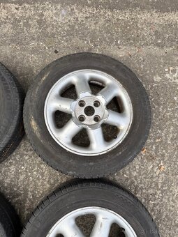 15" originál Renault - 4x100 - 185/65/15 - vzorek 7mm - 3