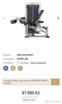 Impulse Leg Extension - předkopávaní s počitadlem a časem - 3