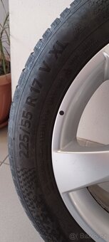 Originální zimní kola Mercedes-Benz 225/55/R17 pro třídu V - 3