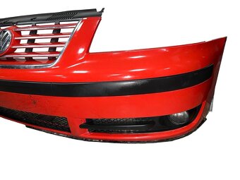 Přední nárazník červená LY3D VW Sharan 7M r.v. 2007 - 3