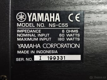 Yamaha reproduktory centr + surround - 3