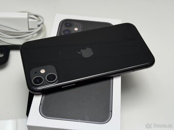 iPhone 11 64Gb Černý, 91% Batarie, Top Stav - 3