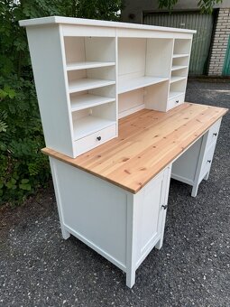 Psací stůl IKEA Hemnes s nástavcem - 3