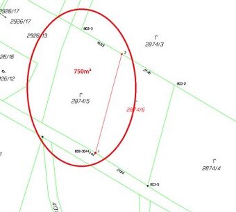 Prodám stavební pozemek 750m² – Horní Sloupnice - 3