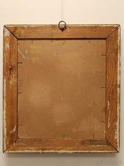 Obraz F. DEICH, Bača olej na kartonu 33x36 - 3