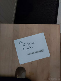 Hliníkové hřebíky - 3