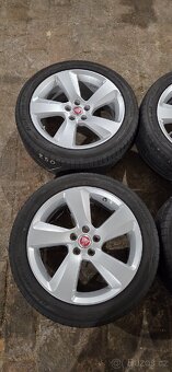 Alu kola R18 5x108 Jaguar, 5034, letní pneu 245/45 - 3
