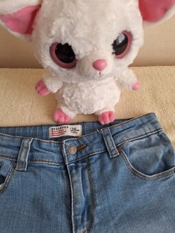 Dívčí džínové kalhoty, džíny 122 - 128 - 3