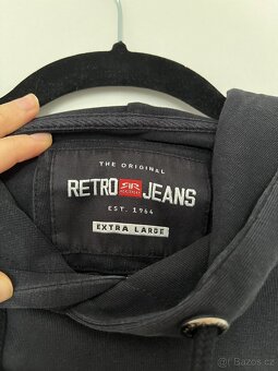 Retro Jeans Mikina - 3