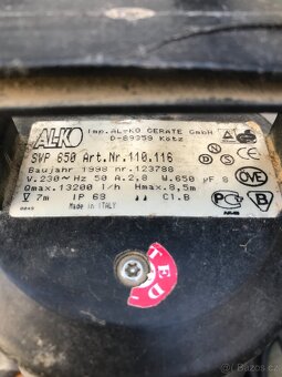 Ponorné čerpadlo AL-KO SVP 650 - 3