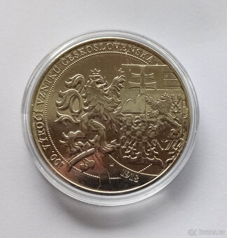 Medaile 100 let Československa 2018 – Proof - 3