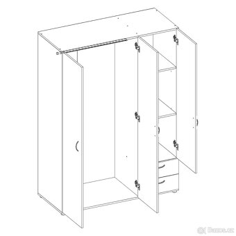 Prodám skříň BEST - 3