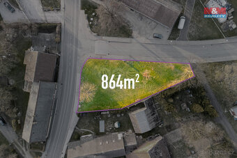 Prodej pozemku k bydlení, 864 m², Choteč - 3