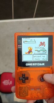 Gameboy color IPS + originál Pokémon gold - 3