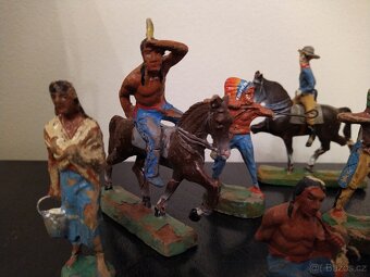Retro figurky indiáni - 3