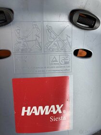 dětská Hamax Siesta sklopná sedačka na kolo - 3