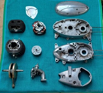 ZAMLUVENO Jawa 50 pionýr, motor, kartery 20,21,23 - 3