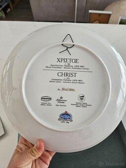 Sběratelských nástěnný talíř s certifikátem - 3