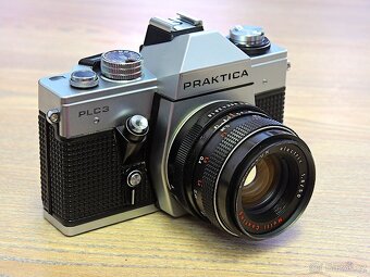 Praktica PLC 3 + 50/1.8 electric MC (M42) + příslušenství - 3
