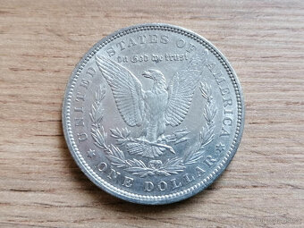 Stříbro 1 Dollar 1878 USA Spojené státy stříbrná mince dolar - 3