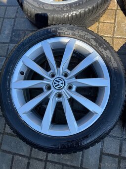 ORIGINÁL Alu Volkswagen Dijon R17, 5x112 - CELOROČNÍ - 3