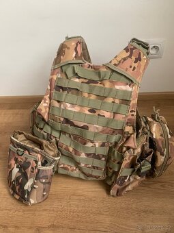 Taktická vesta multicam - 3