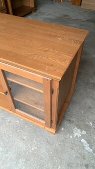 Ikea tv komoda masiv - Markor Leksvik Hemnes antik - 3