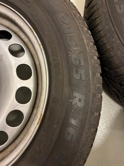 Prodám zimní pneumatiky 215/65 R16 - 3