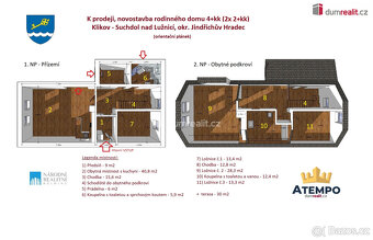 K prodeji, novostavba rodinného domu 4+kk (2x 2+kk) s tepeln - 3