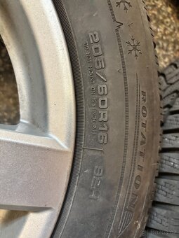 Dunlop WINTER SPORT 5 205/60 R16 92H + disky - 3