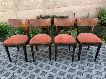 Starožitné Art Deco jídelní židle Thonet, 30. léta - 3