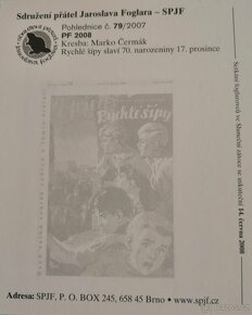 Prodám novoroční PF pohlednici RYCHLÉ ŠÍPY - 3