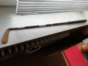 Stará mosazná golfová hůl Sona fiexi - 3