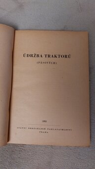 Údržba traktorů pásových rok 1953 - 3