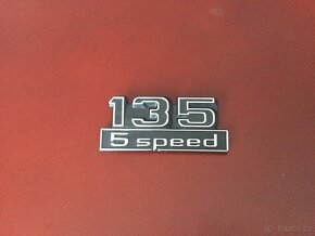Zadní znak 135 5speed -Škoda 135Rapid - 3