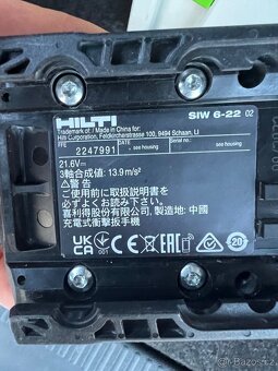 Hilti SIW 6-A22 rázový utahovák - 3