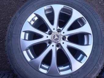 Sada Orig ALU kol Mercedes benz 235/60R18 zimní - 3