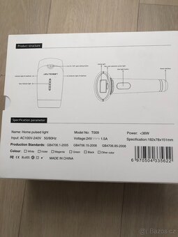 Laserový epilátor IPL LESCOLTON T009 - 3