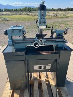 Soustruh na kov Emco, frézka - 3