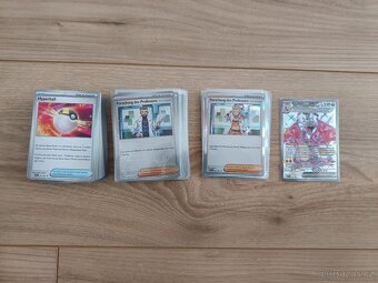 Pokémon Paldeas Schicksale set karet + album + TIN - 3