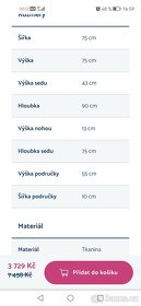 Prodám nepoužité křeslo - 3