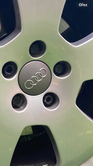 alu kola 5x112 r17 AUDI 4x nové letní pneu - 3