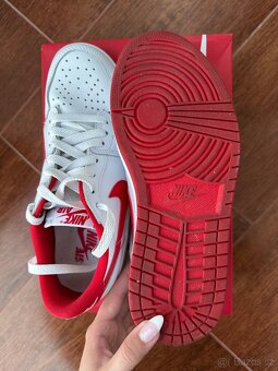 Air jordan 1 low OG white/red - 3