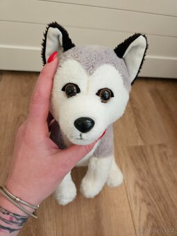NOVÝ plyšový Husky - 3