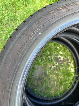 Celoroční 2ks pneu 205/45 R17 - Dunlop - 3
